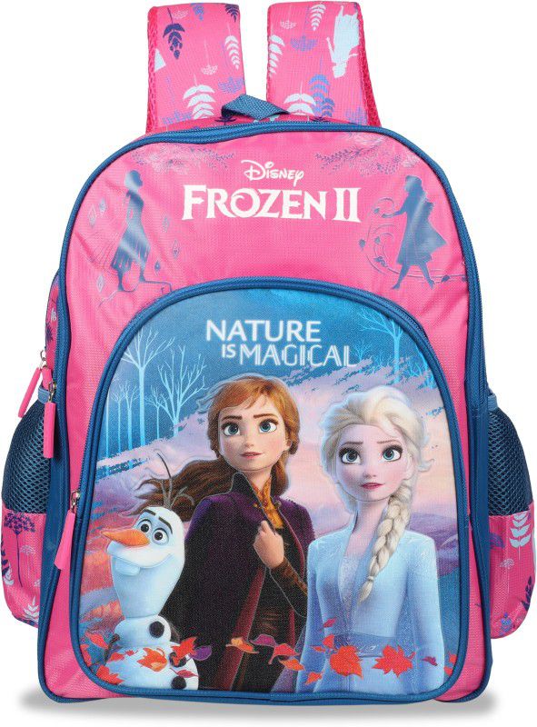 FROZEN 2 Nature is Magical (Secondary 3rd Std Plus) School Bag  (Multicolor, 18 inch)