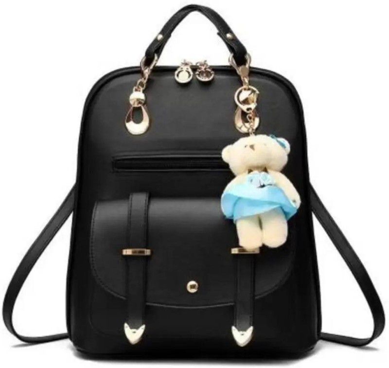 Small 8 L Backpack QT BABY200  (Black)