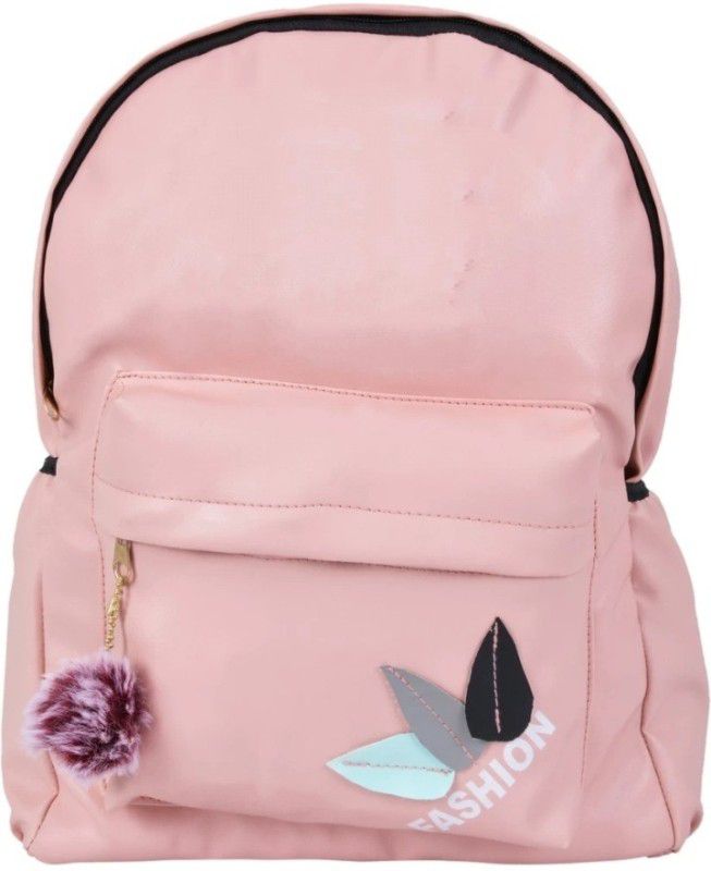 Small 20 L Backpack FASHIONABLE BAGS FOR SCHOOL COLLEGE GIRLS  (Pink)