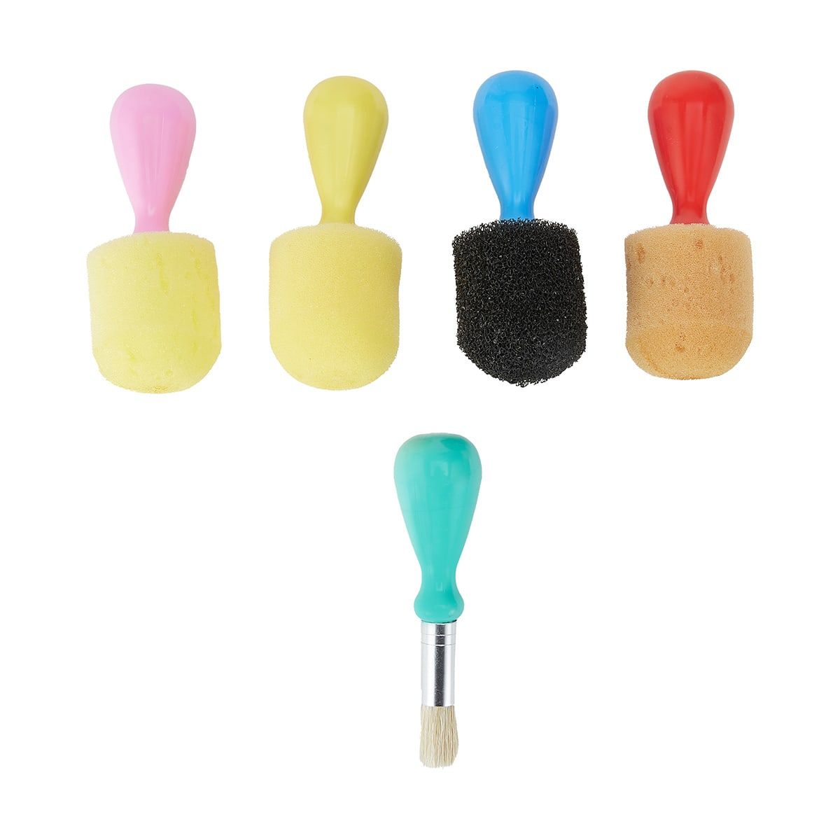 5 Pack Junior Artist Textured Brushes