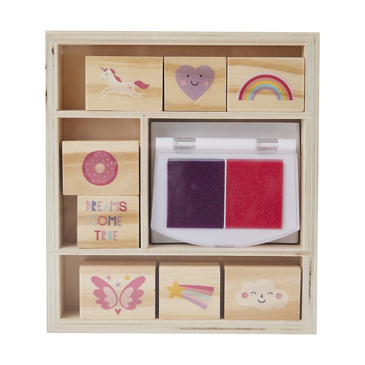 Wooden Fantasy Stamp Set