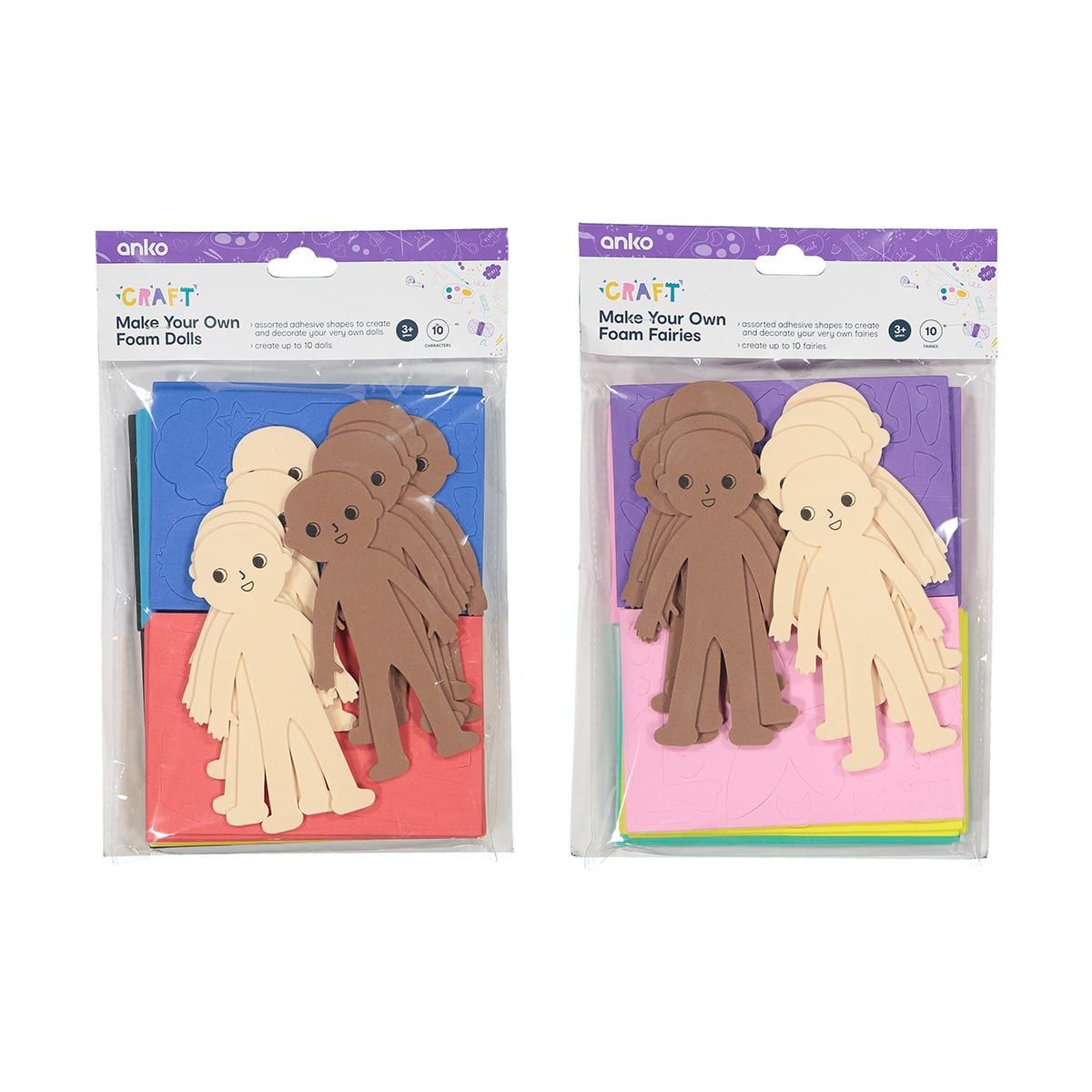 Foam Dolls Set