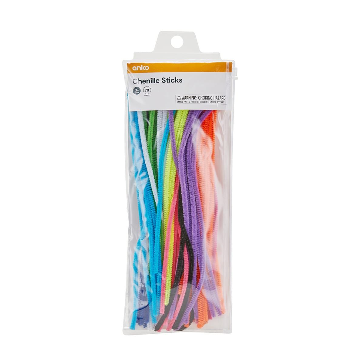 70 Pack Chenille Sticks