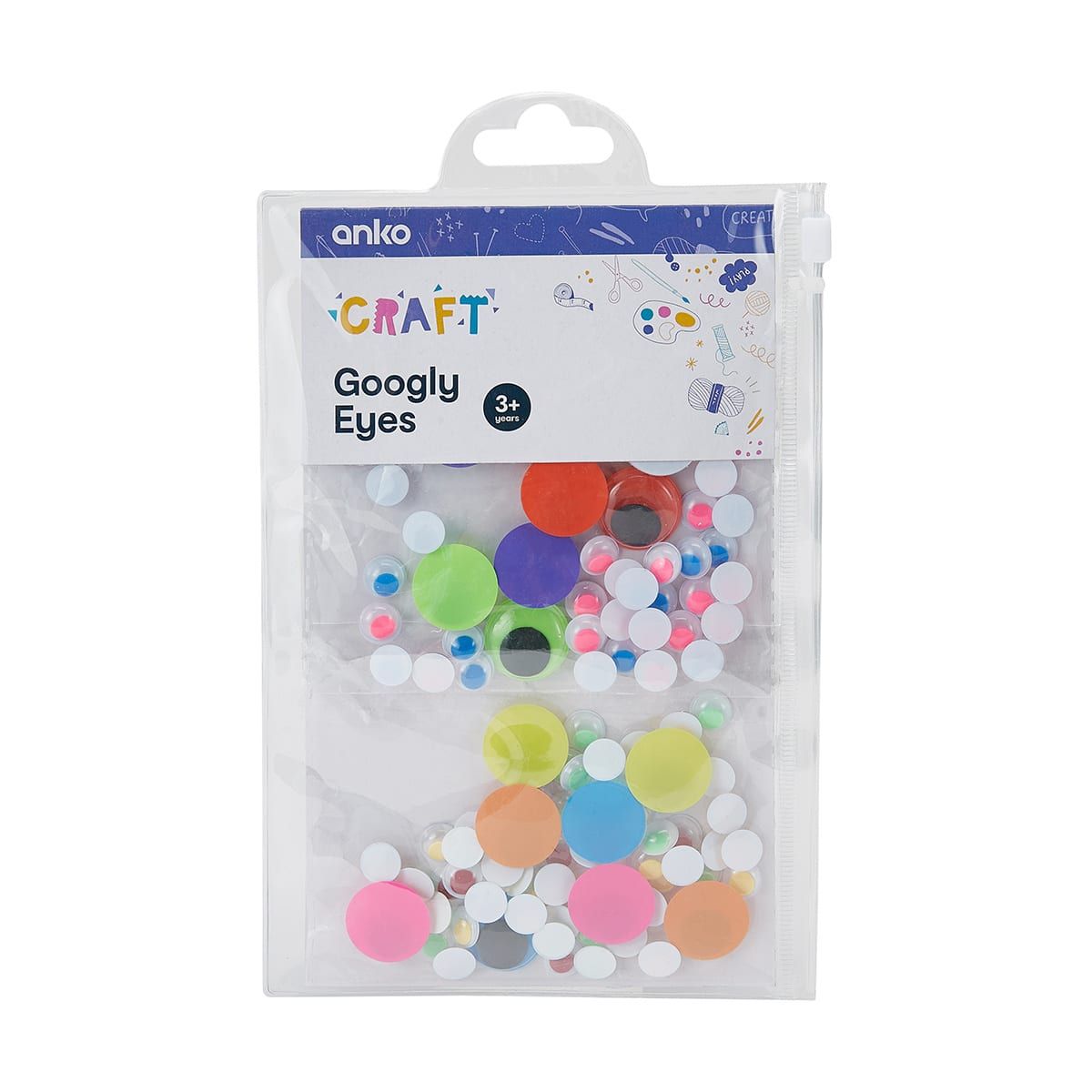 100 Piece Googly Eyes