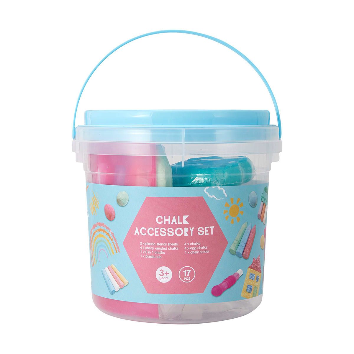 17 Piece Chalk Accessory Set