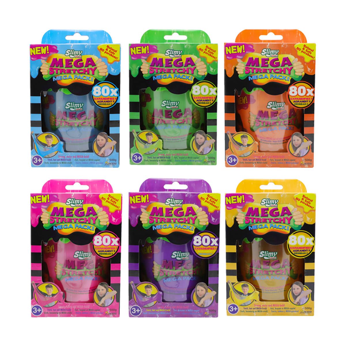 Slimy Mega Stretchy Mega Pack - Assorted