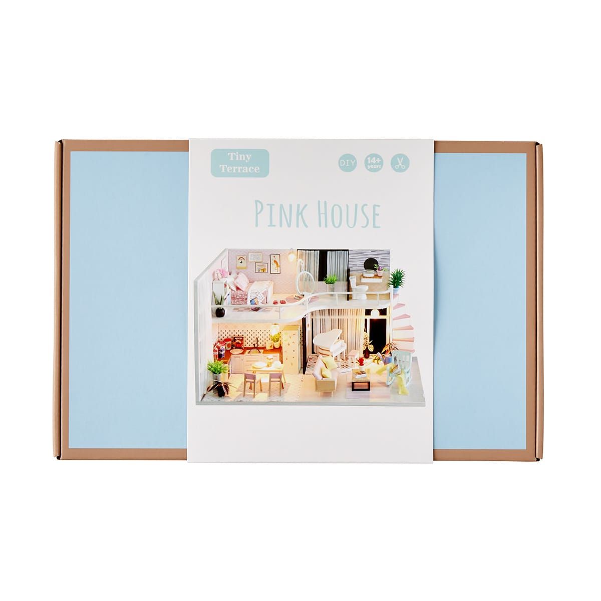Tiny Terrace Pink House