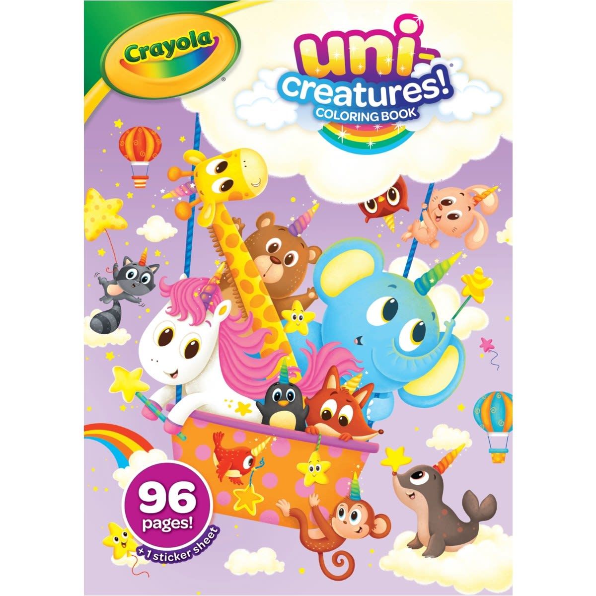 Crayola Uni-Creatures Colouring Book