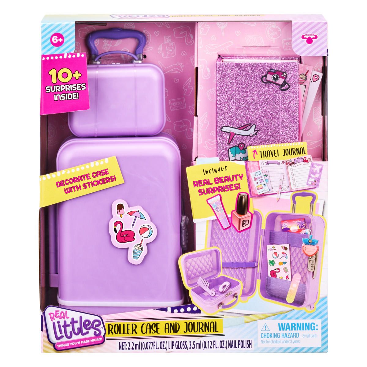 Real Littles S4 Roller Case & Journal Pack