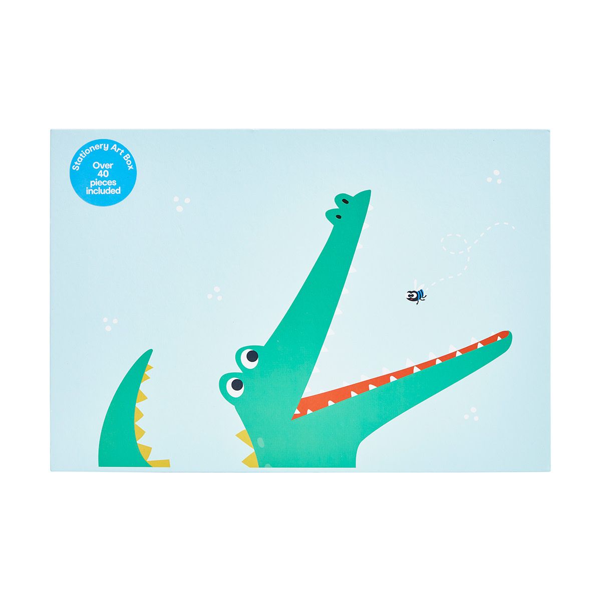 42 Piece Stationery Art Box - Crocodile
