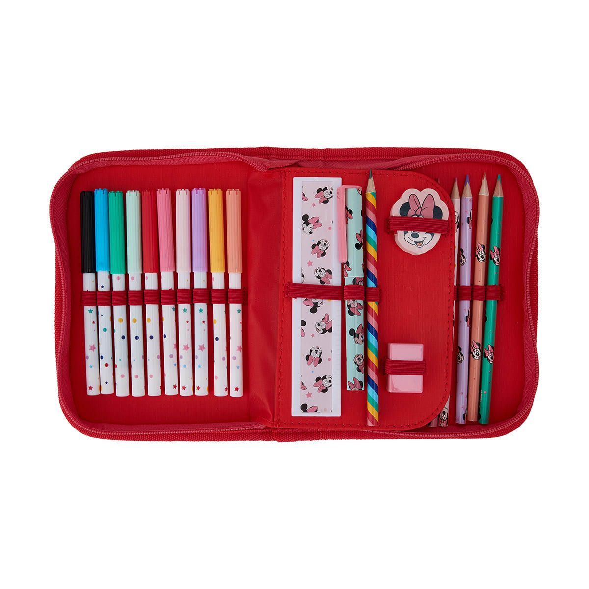 Disney Minnie Mouse Pencil Case Set
