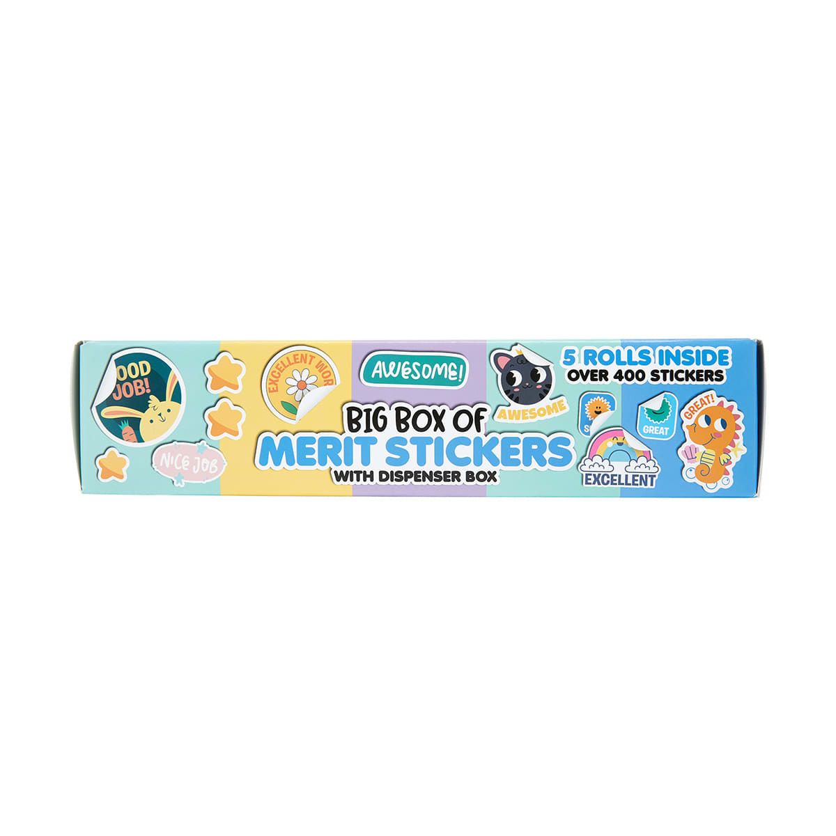 Big Box of Merit Stickers with Dispenser Box