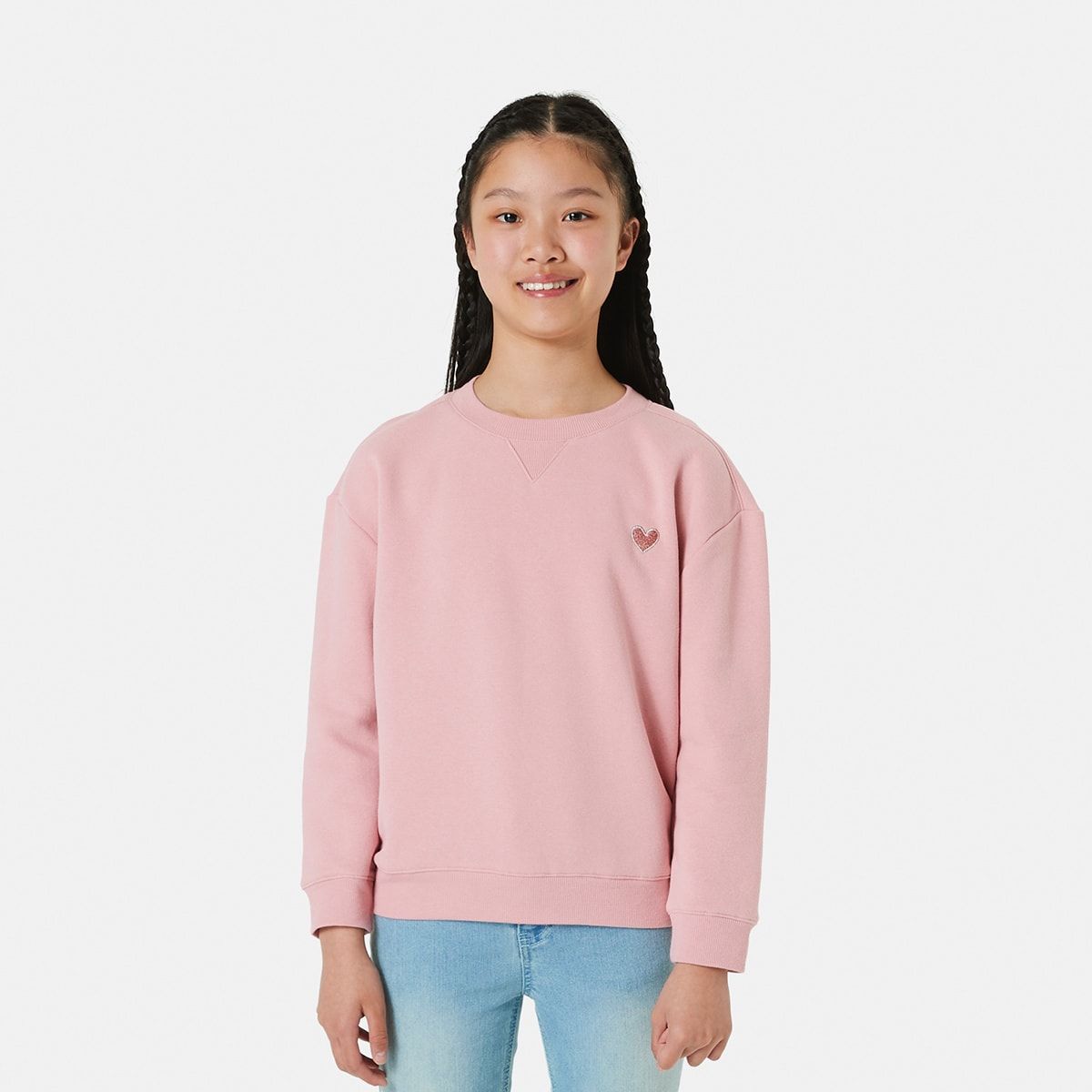 Basic Crew Neck Sweatshirt