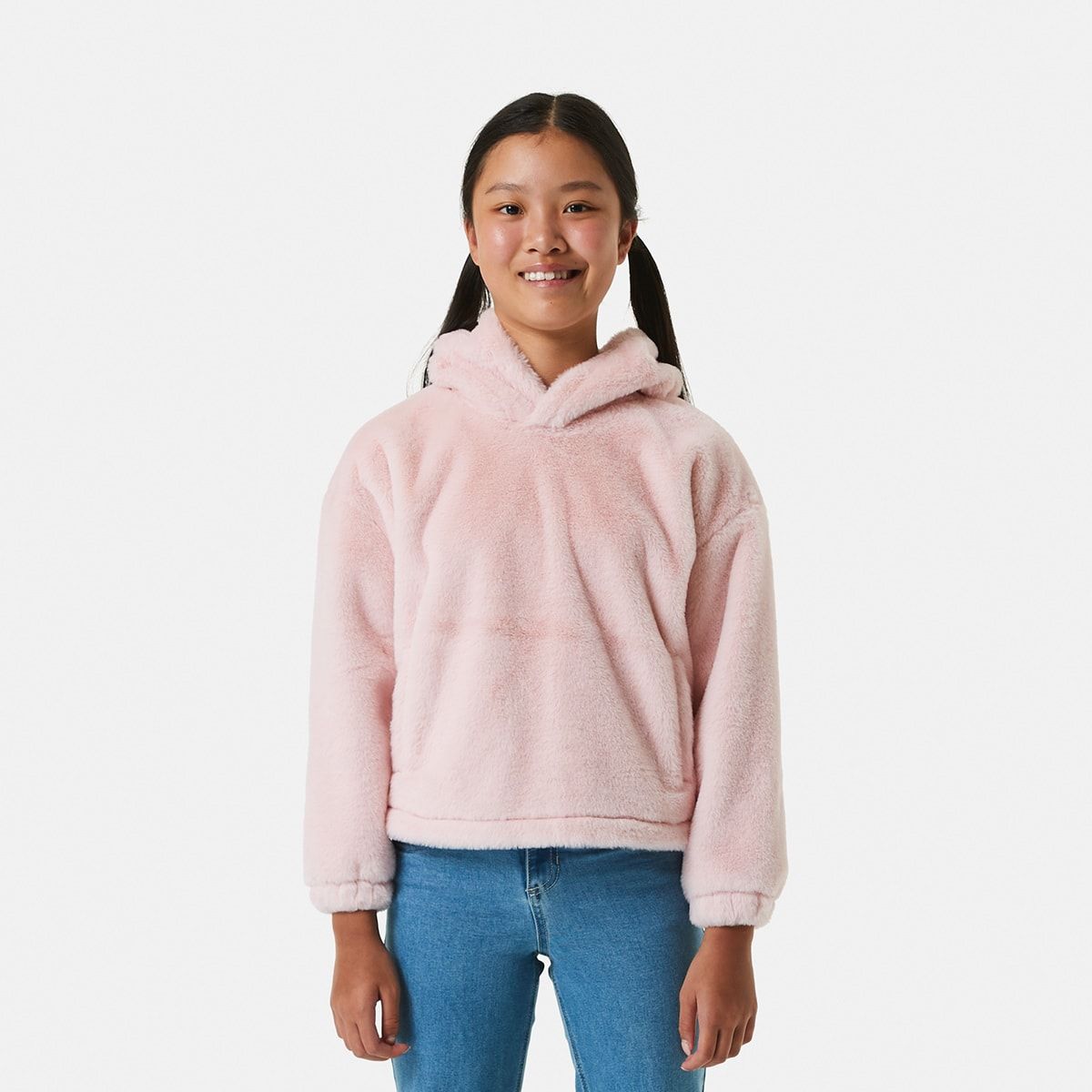 Faux Fur Hoodie