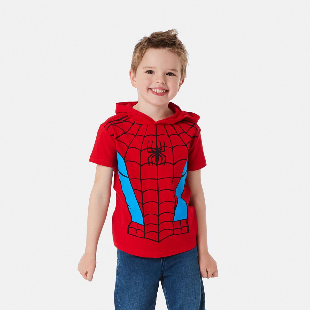 Spider-Man License Costume Hooded T-shirt