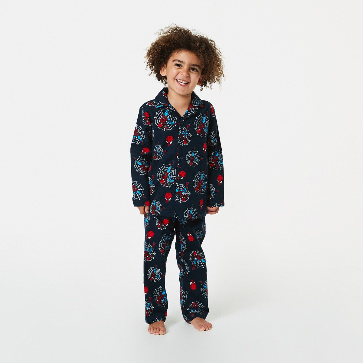 Spider-Man License Flannelette Pyjama Set