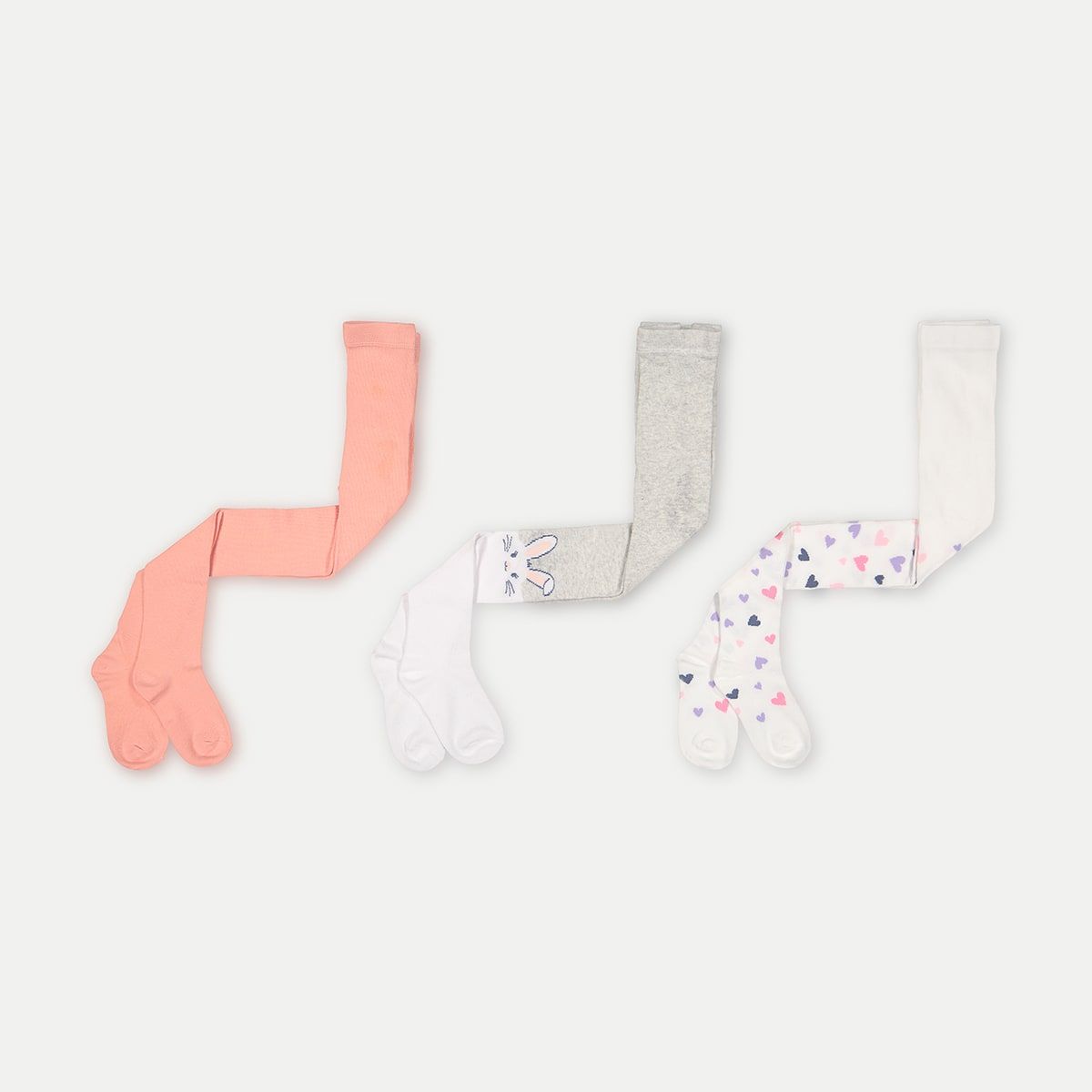 3 Pack Cotton Rich Tights