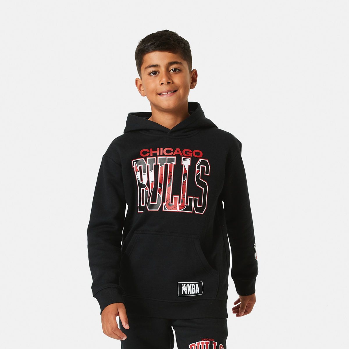 Active Kids NBA Long Sleeve Fleece Hoodie
