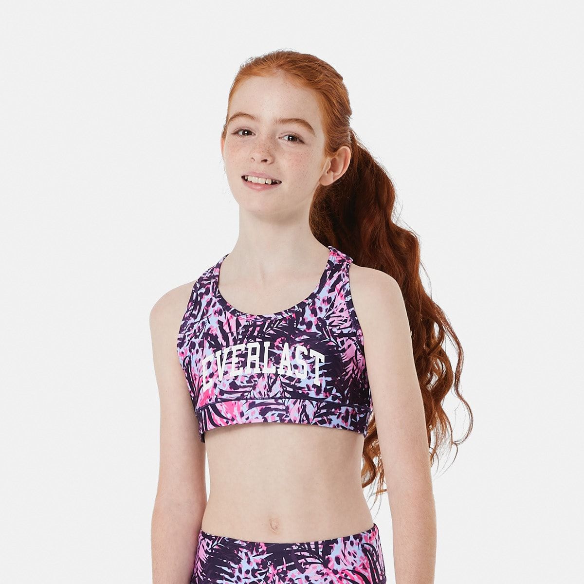 Active Everlast Kids Printed Crop Top