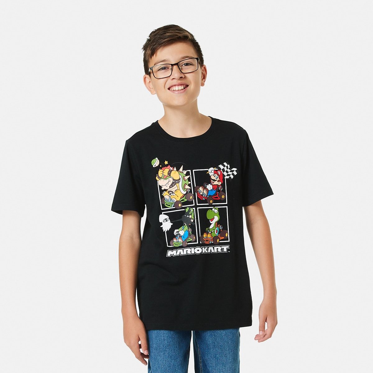 Short Sleeve Mario Kart License T-shirt
