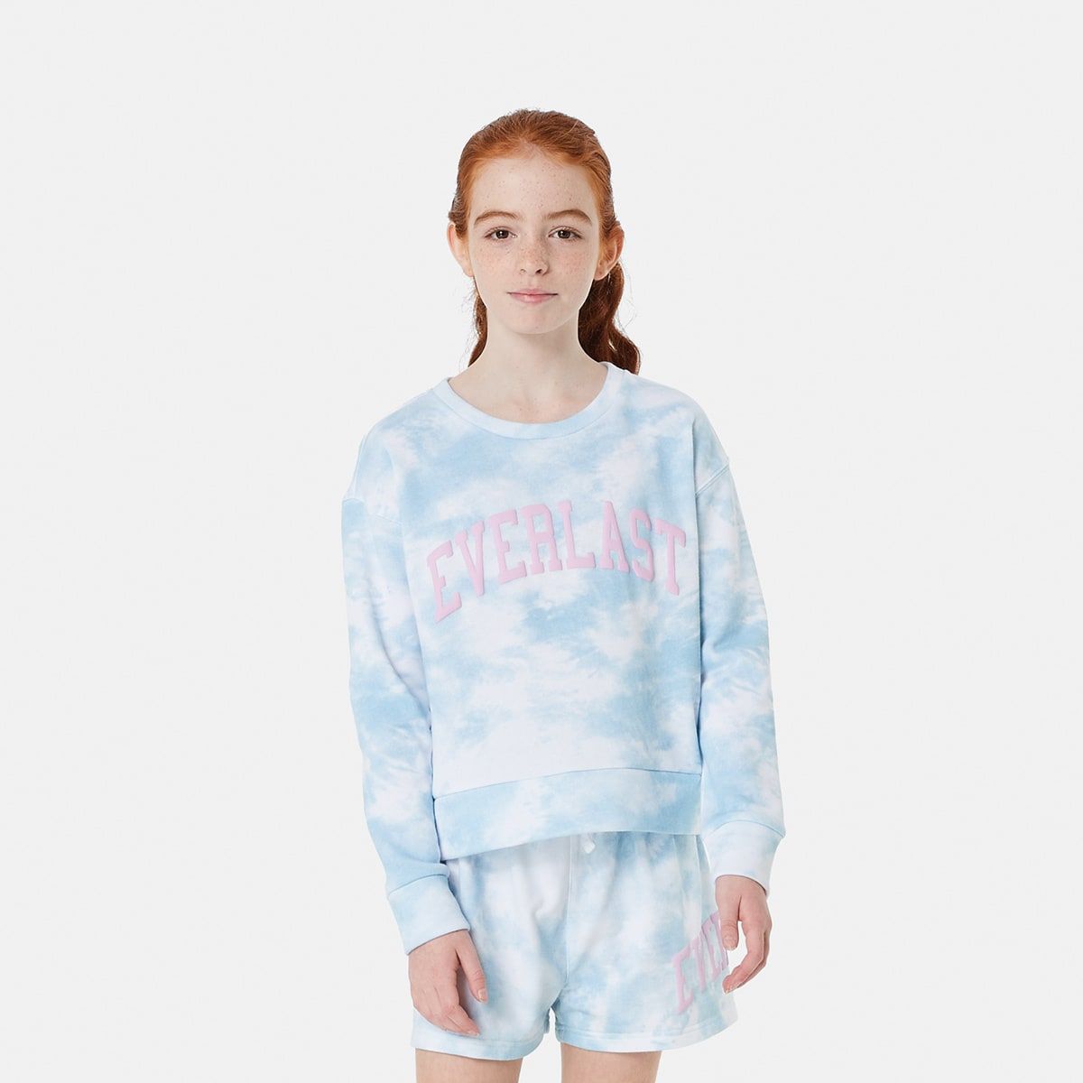 Active Everlast Kids Crop Pullover Top