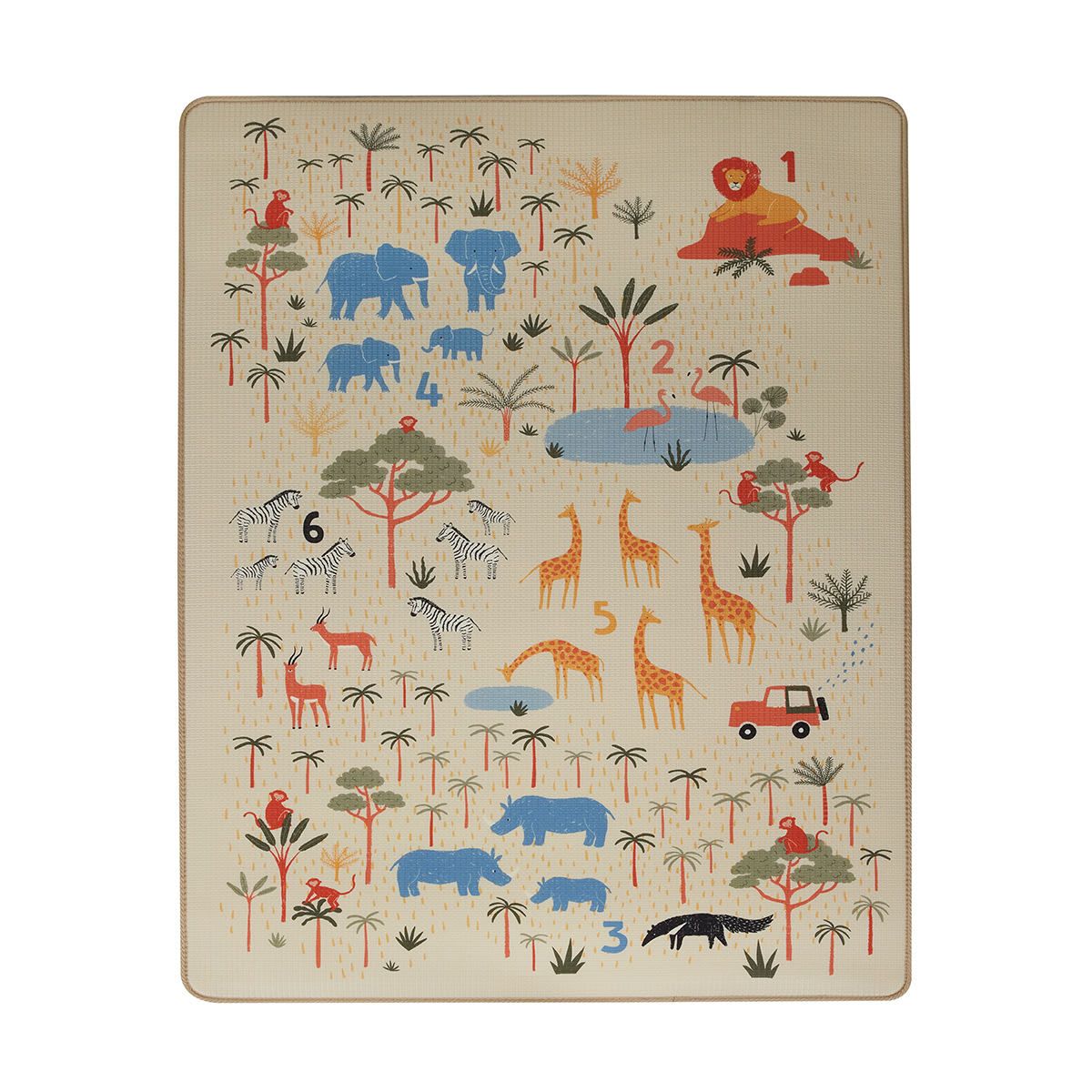Reversible Padded Play & Floor Mat