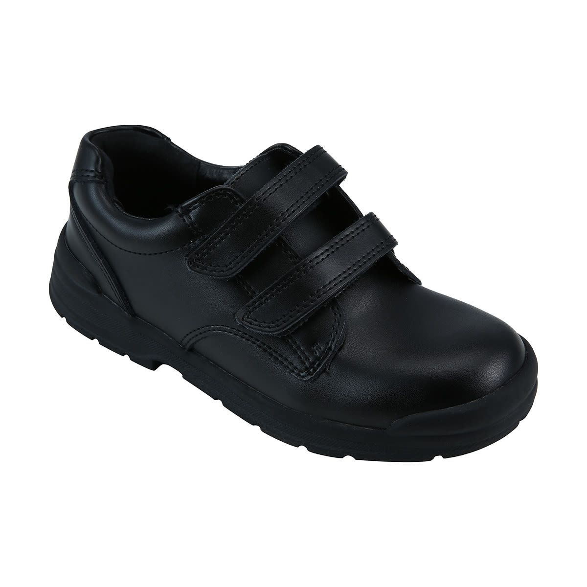 Senior Double Adjustable Strap School Shoes