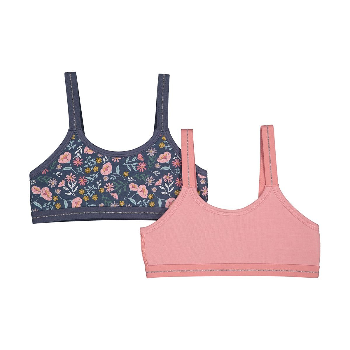 2 Pack Extra Coverage Crop Top