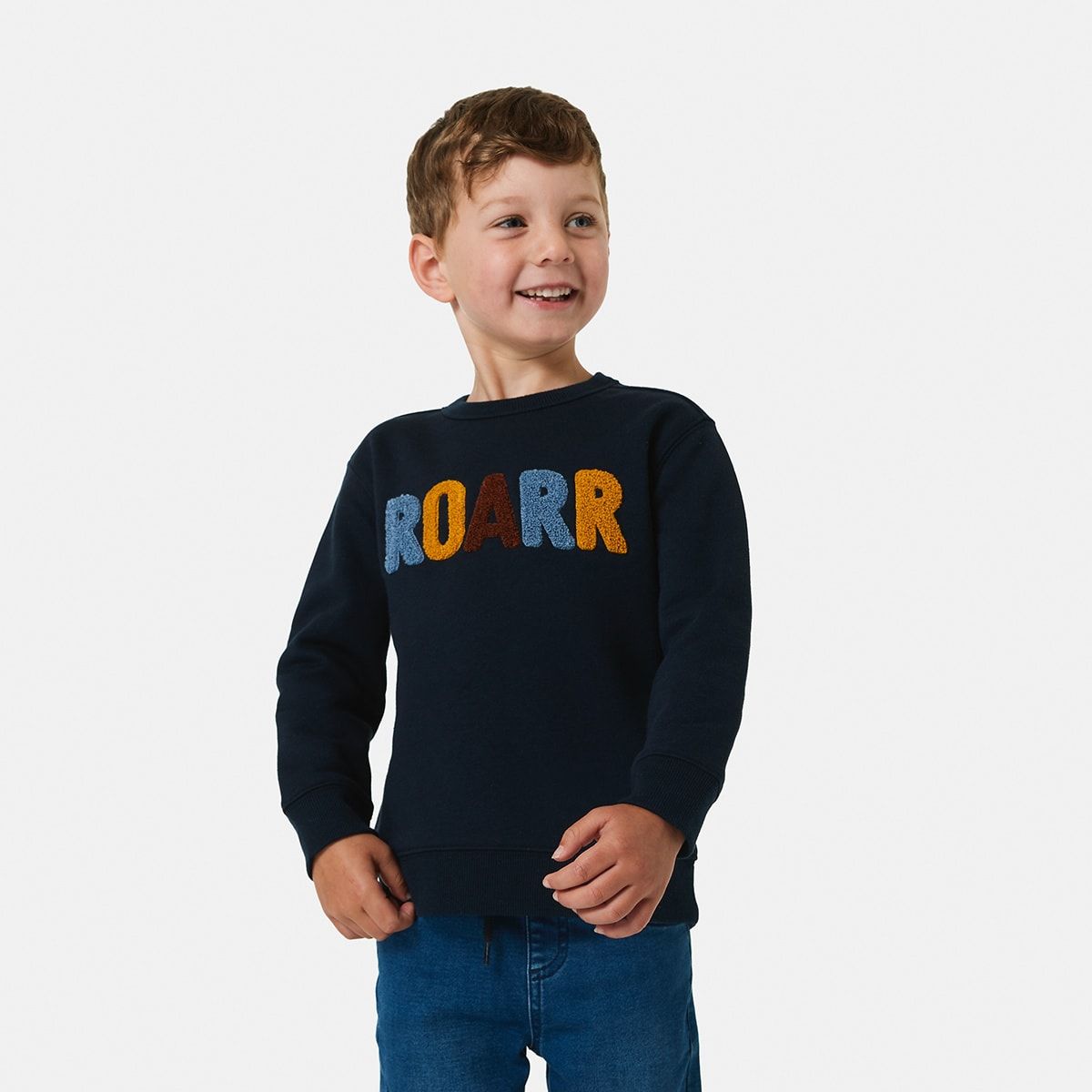 Boucle Crew Neck Sweatshirt