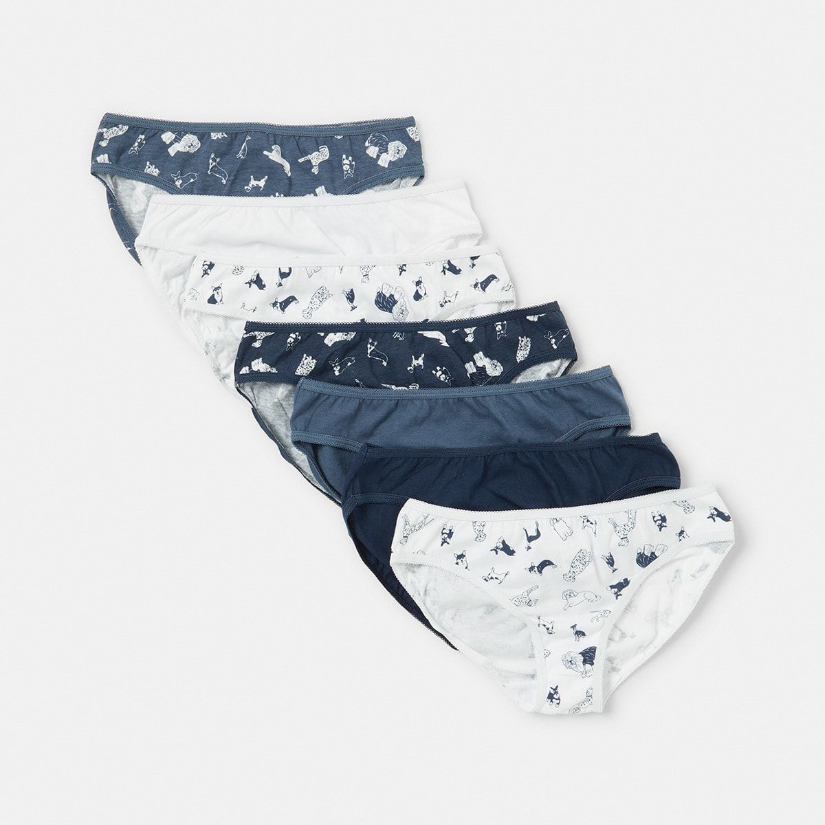 7 Pack Printed Briefs
