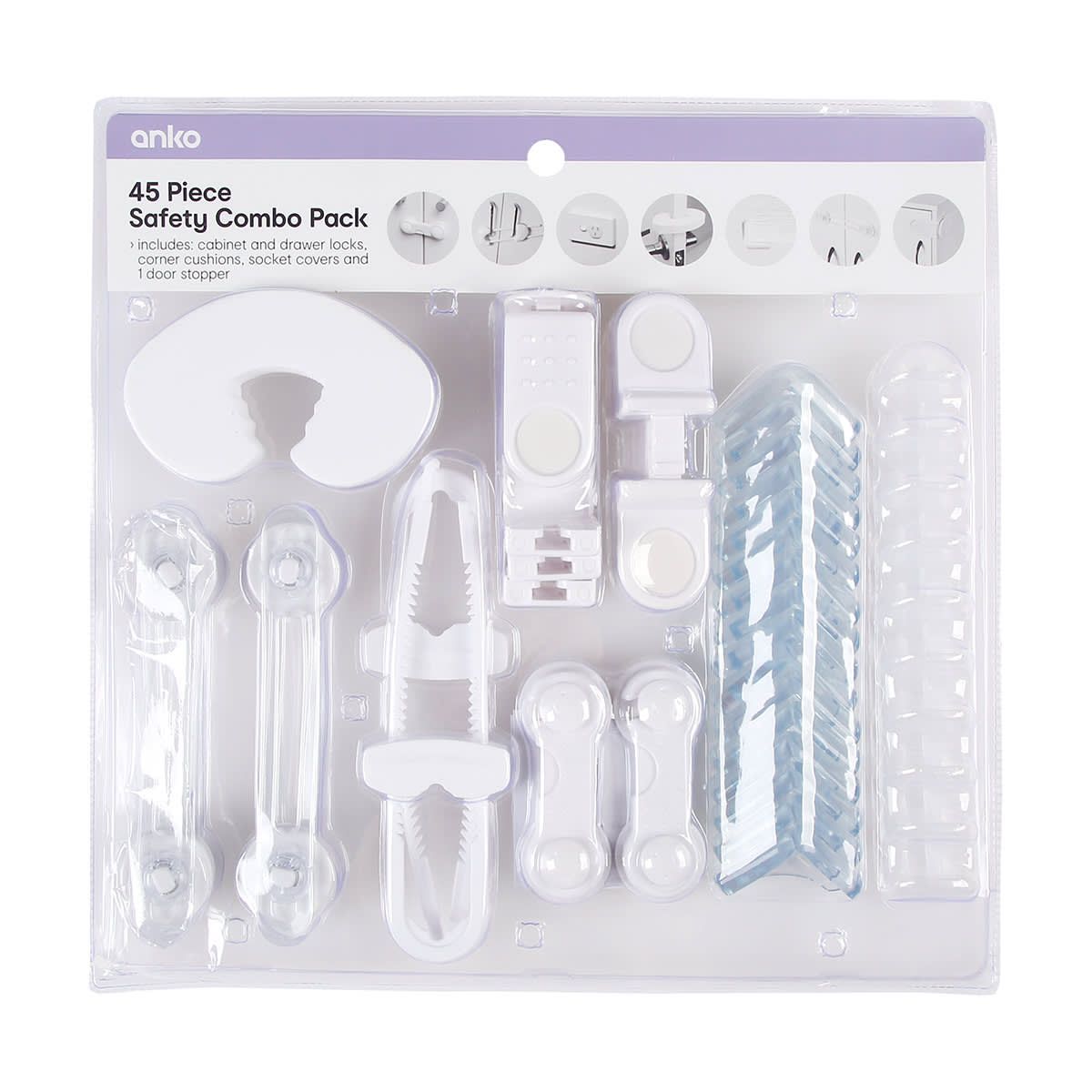 45 Piece Safety Combo Pack