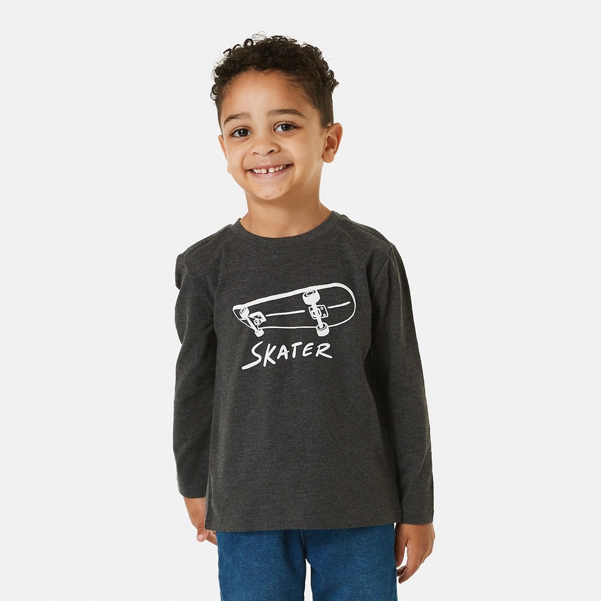 Long Sleeve Print T-shirt