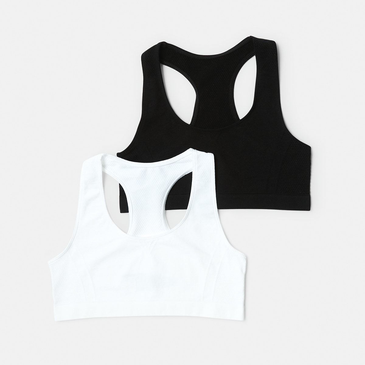 2 Pack Seam Free Crop Top