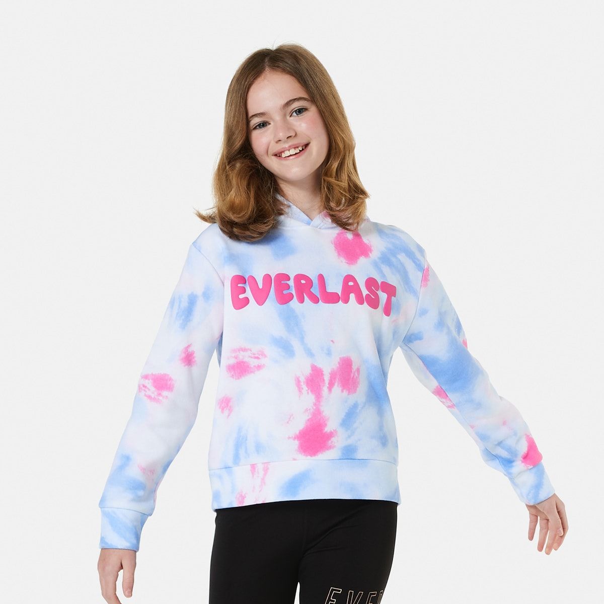 Active Everlast Kids Tie Dye Hoodie