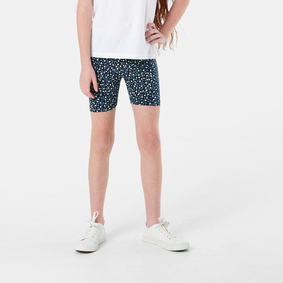 Print Bike Shorts