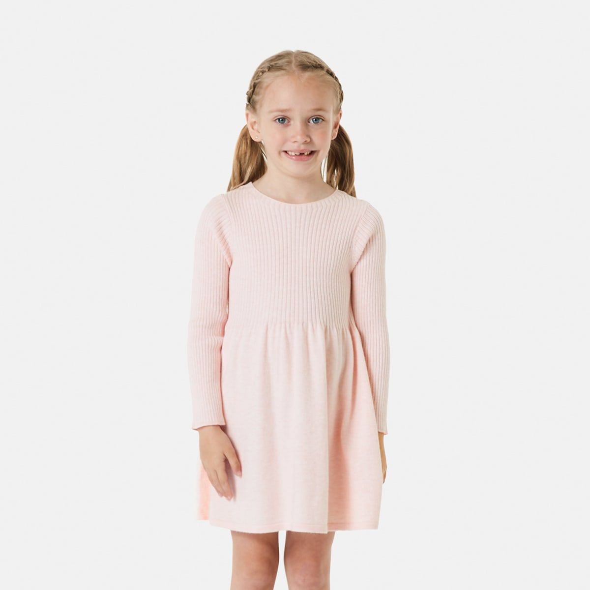 Long Sleeve Viscose Knit Dress