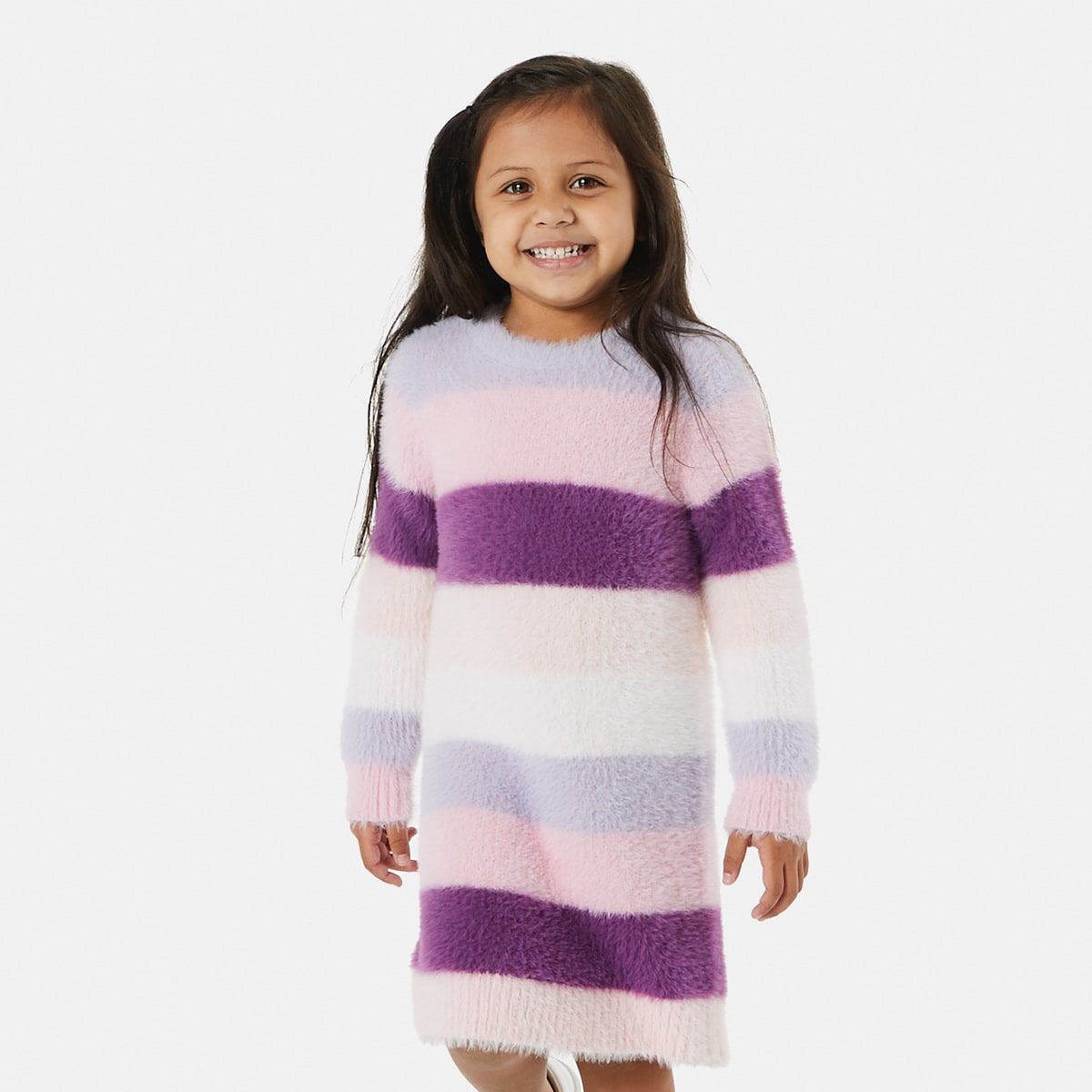 Colour Block Knit Dress