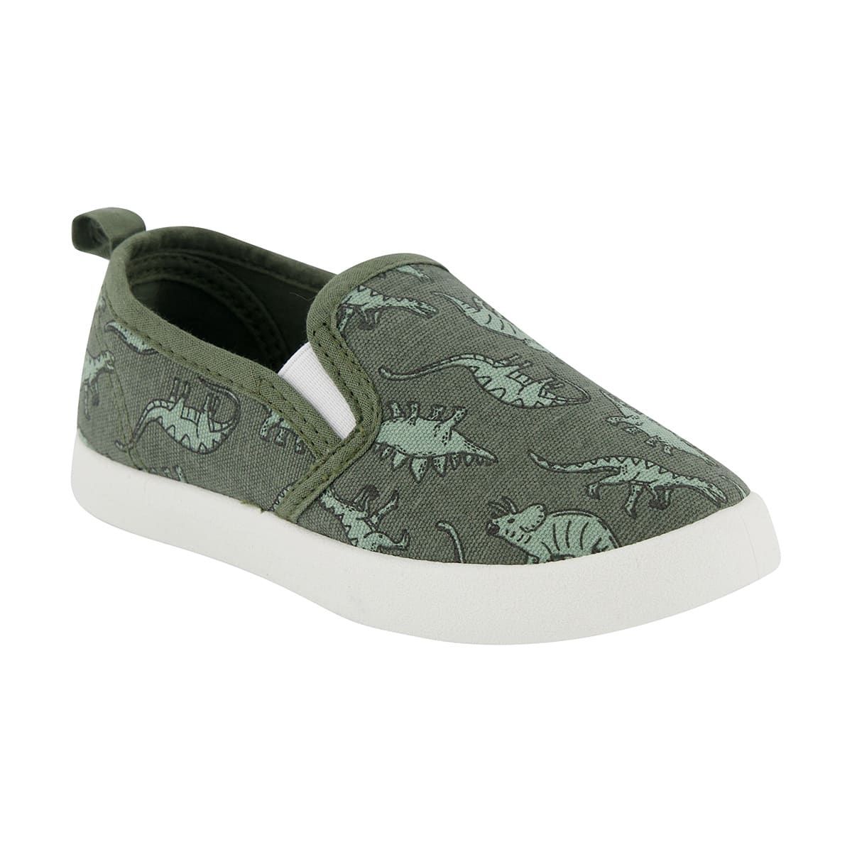 Junior Slip On Canvas Sneakers