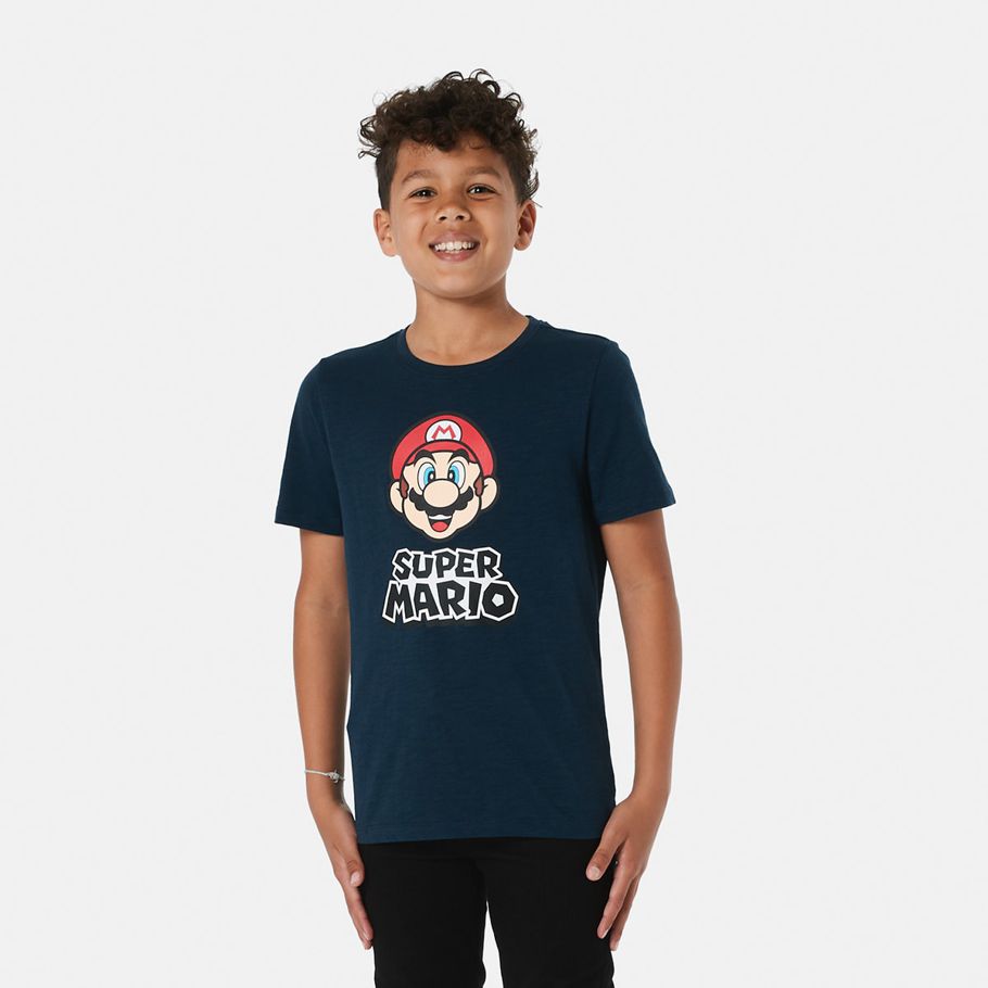 Mario License T-Shirt
