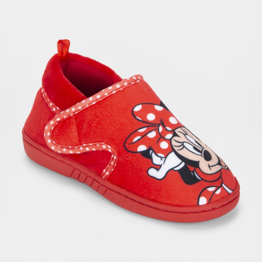 Junior Minnie Mouse License Slippers