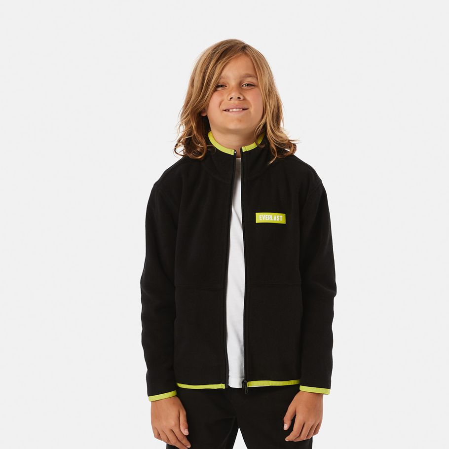 Active Everlast Kids Zip Through Polar Fleece Jacket