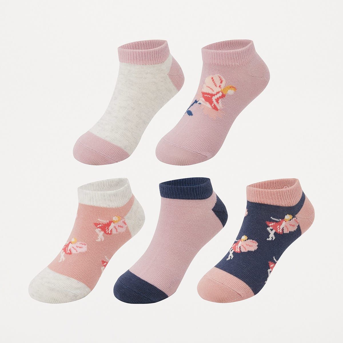 5 Pack Trainer Socks