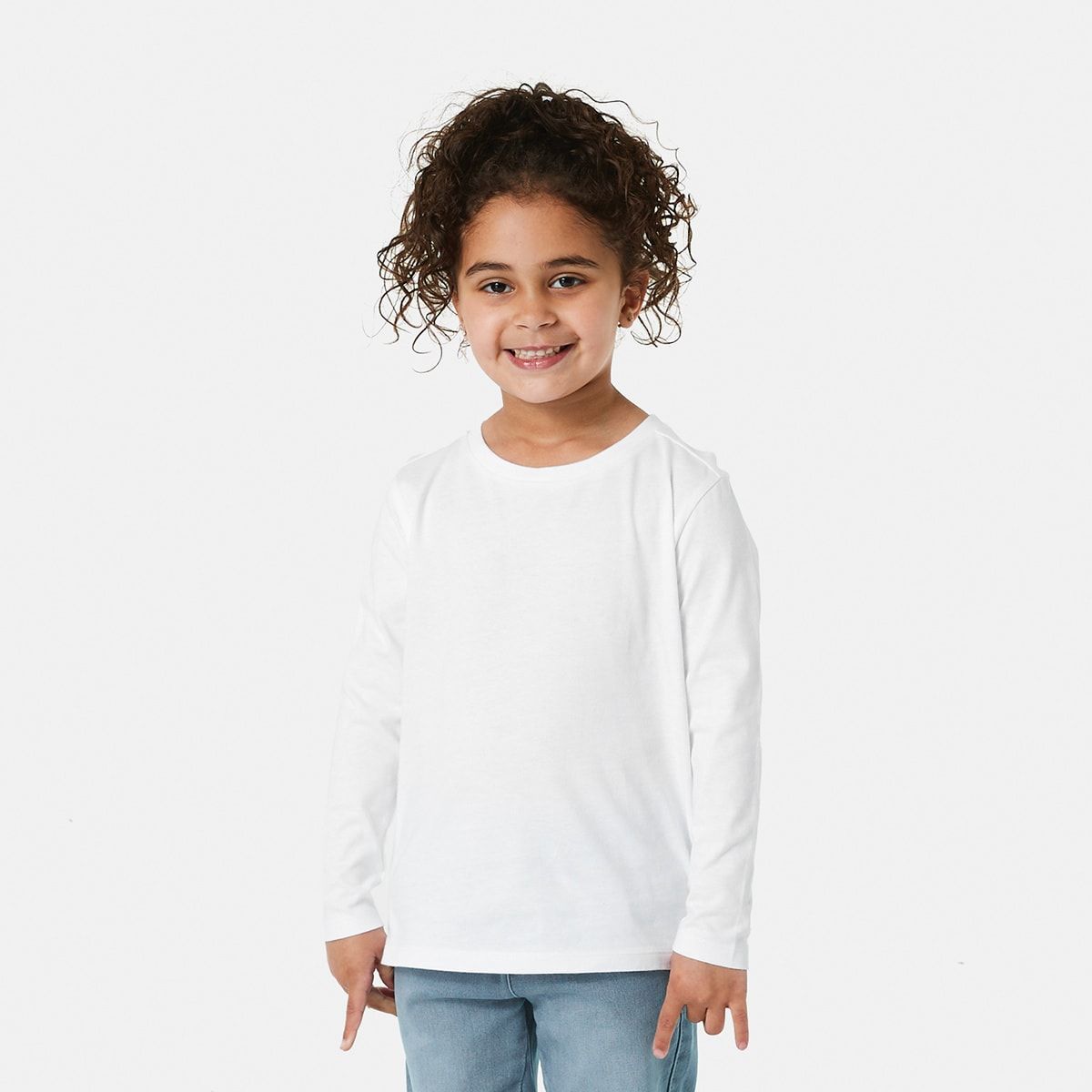 Long Sleeve Plain T-shirt