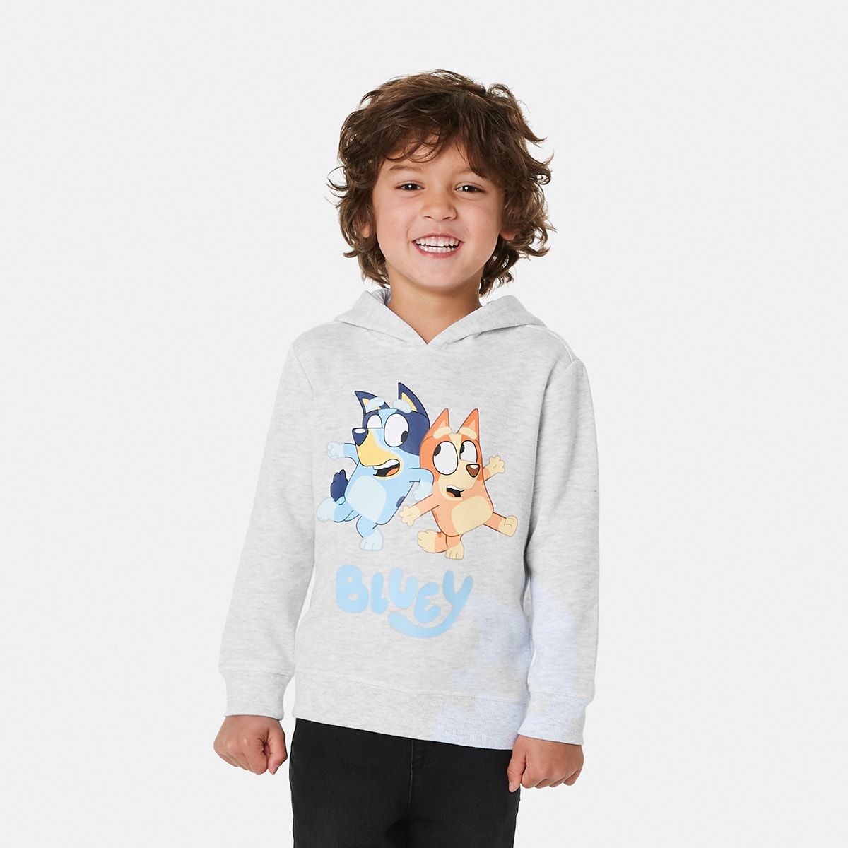 Bluey License Print Pull Over Hoodie