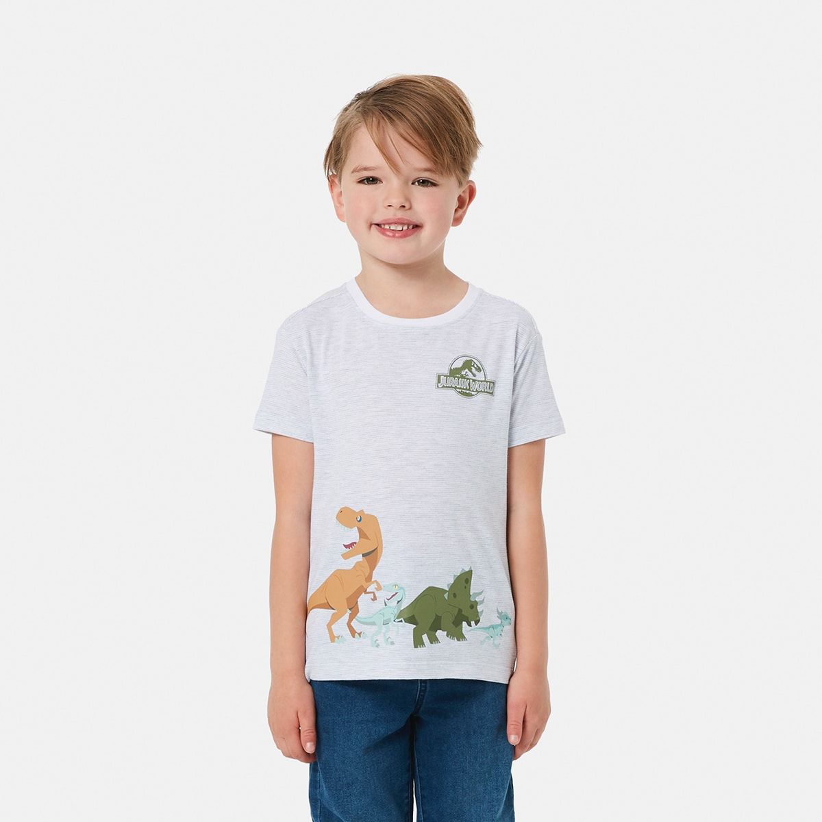 Jurassic World License Printed T-shirt