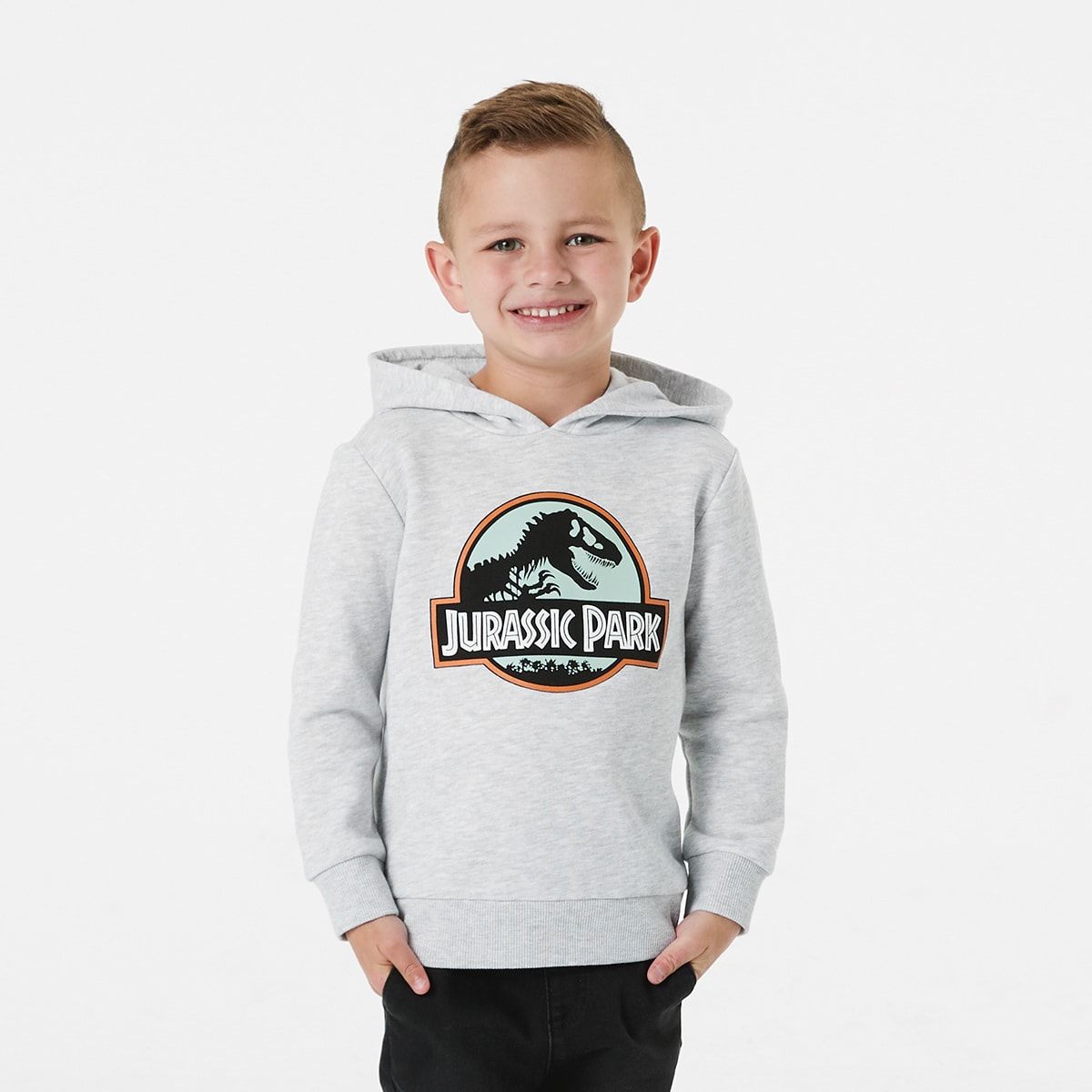 Jurassic World License Print Pull Over Hoodie