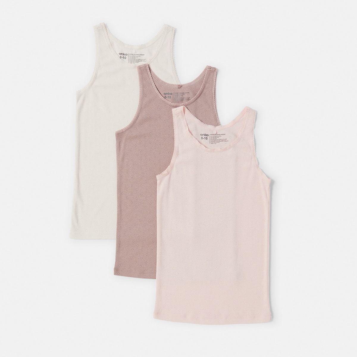 3 Pack Supersoft Singlets