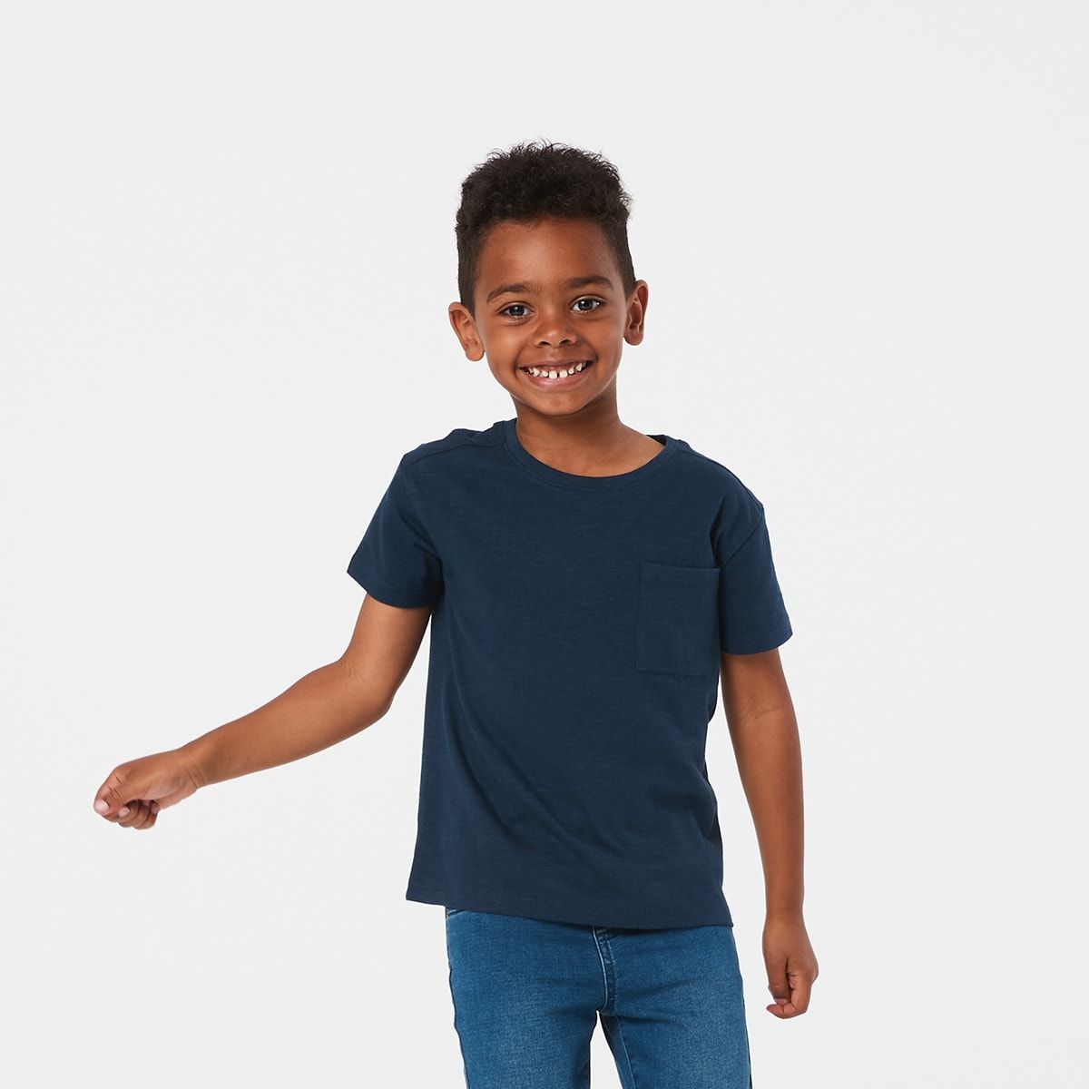 Australian Cotton Plain Slub T-shirt