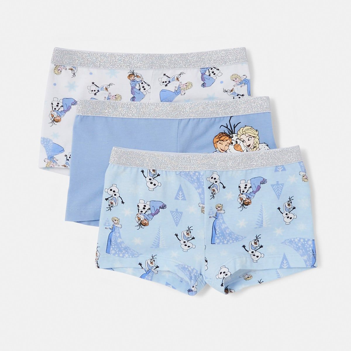 3 Pack Frozen License Shorties