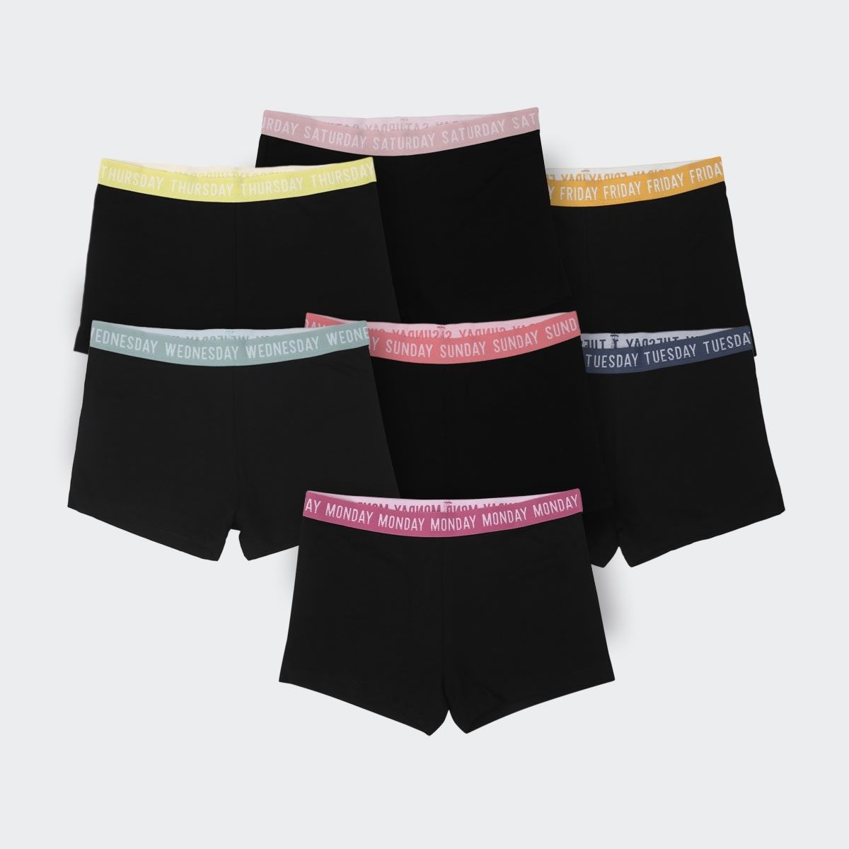 7 Pack Shorties